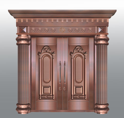 豪華入戶(hù)銅門(mén)