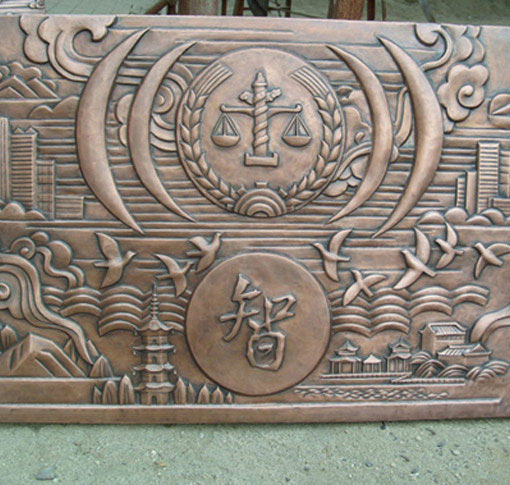 手工銅雕