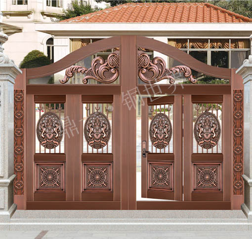 別墅大門(mén)銅門(mén)