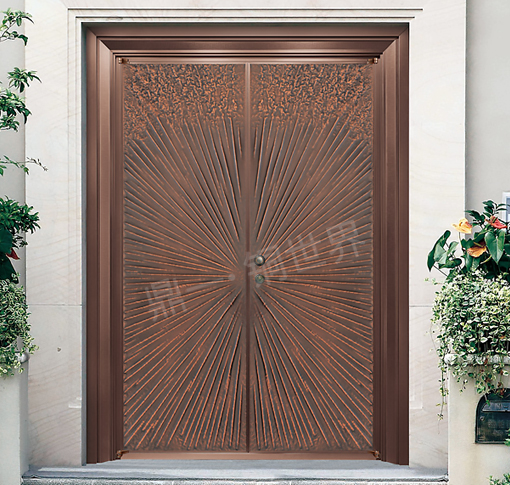 新中式銅門(mén)