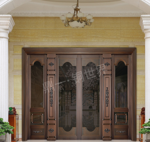玻璃銅門(mén)大門(mén)