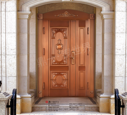 子母銅門(mén)入戶(hù)門(mén)