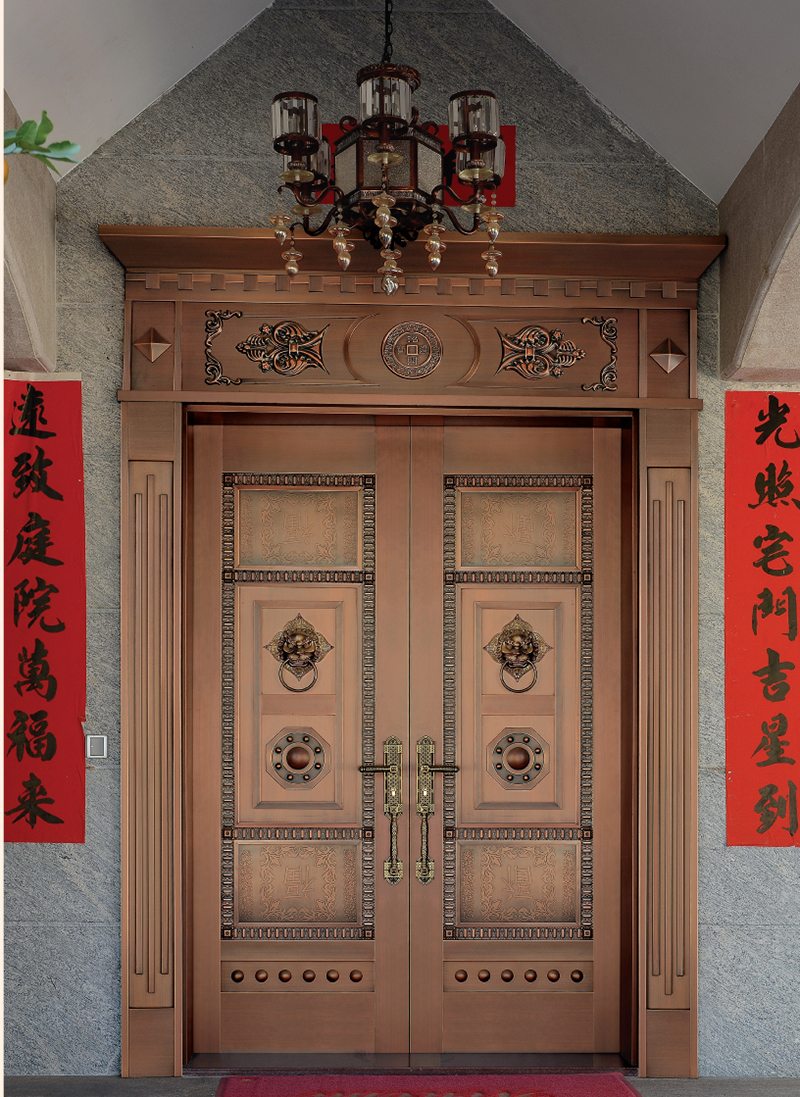 別墅豪華銅門(mén)