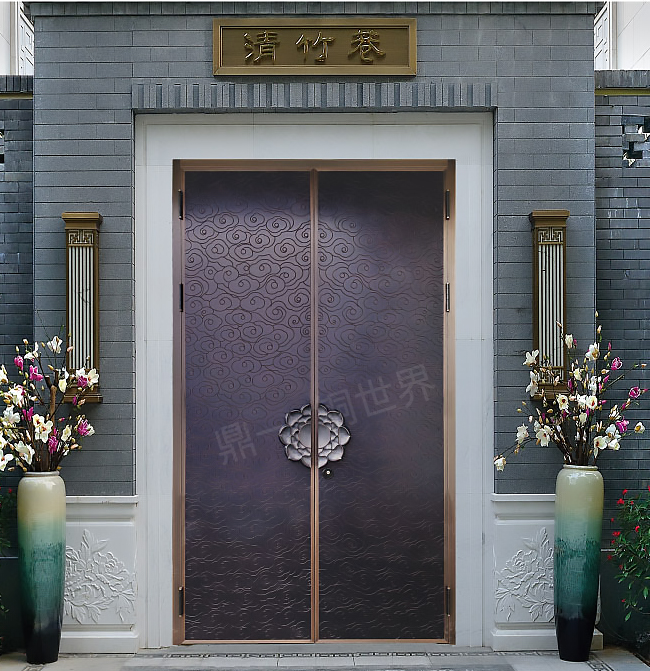 新中式銅門(mén)
