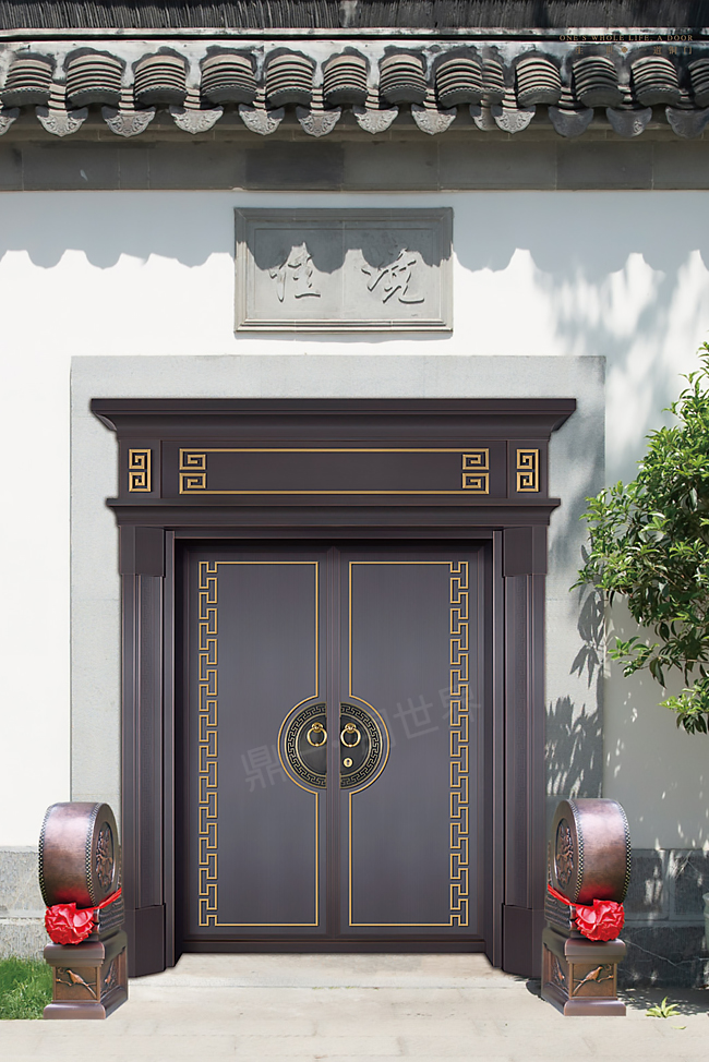 新中式銅門(mén)