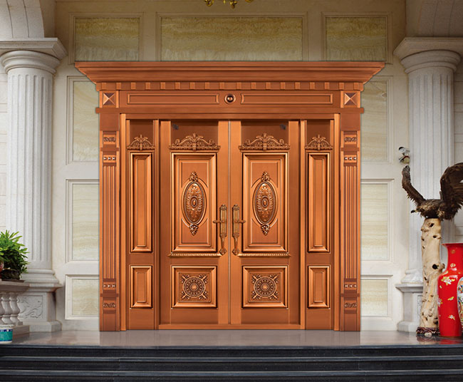 別墅四開(kāi)銅門(mén)